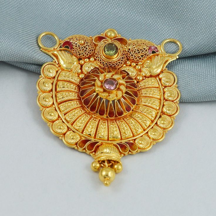 PLEASE CLICK BELOW ON  Learn more about this item  to see  DESCRIPTION Discover the allure of Handmade Gold Jewelry at https://morvijewels.etsy.com/   Get a dazzling 25% off on all our 22k and 18k gold pieces. Don't miss out on this limited-time offer. Shop now and embrace the radiance of gold! 22 karat yellow gold handmade excellent tribal vintage design handmade pendant amulet jewelry wedding jewelry from rajasthan india. Gold Purity- 22k yellow Gold Weight - 6.78 grams approx Length - 4.6 cm Amulet Jewelry, Handmade Gold Jewellery, Gold Pendant Jewelry, Women Pendant, Gold Piece, Gold Necklace Designs, Rajasthan India, Yellow Gold Pendants, Handmade Gold