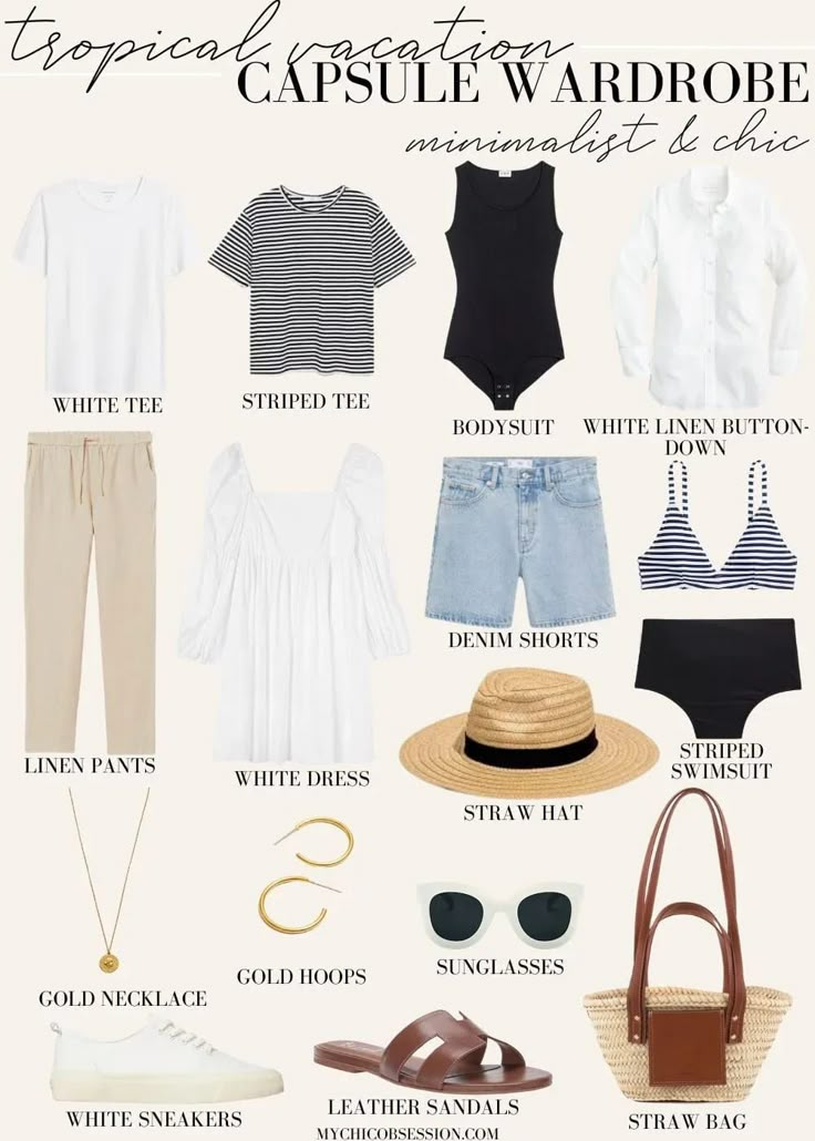 the ultimate travel capsule wardrobe for women