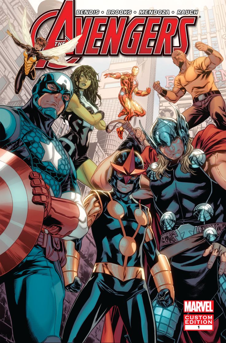 an image of the cover to avengers