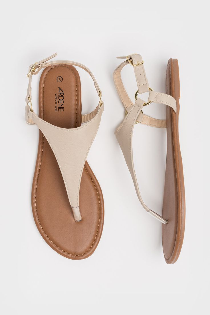 Faux leather T-strap sandals. Fabric straps with adjustable buckle. Comfort foam insole. Rubber outsole. Ardene Stylish Shoes Heels, Ella Shoes, Coral Sandals, Fancy Sandals, Pretty Sandals, Simple Sandals, Fashion Shoes Sandals, Shoes Heels Classy, Shoes Outfit Fashion