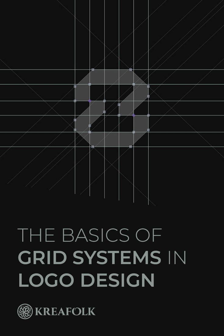 the basics of grid systems in logo design by kreafolk - book cover