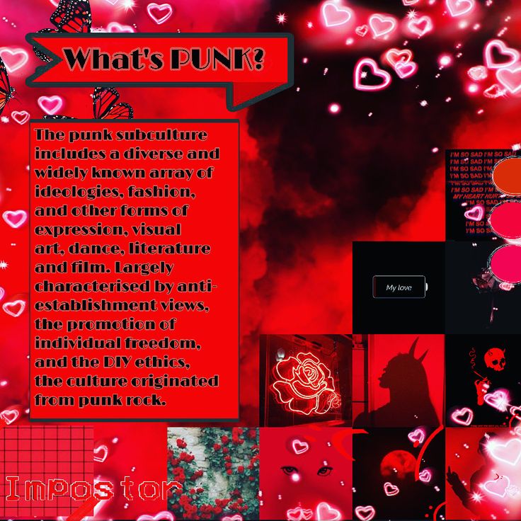 the back cover of what's fun?, with images of hearts and flowers