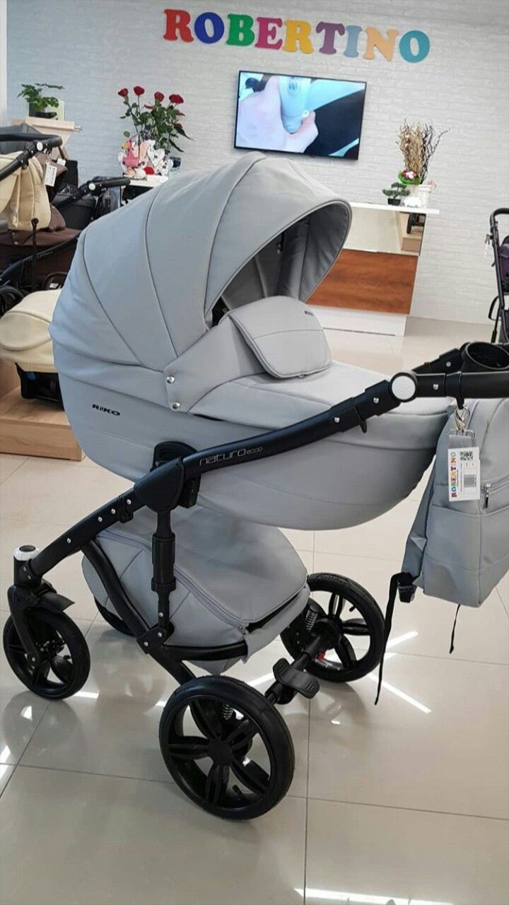 the baby stroller is on display in the store