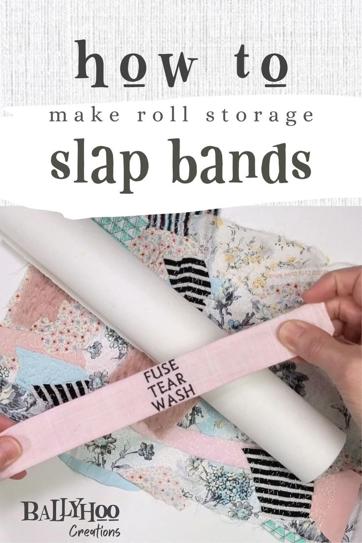 how to make oil - storage slap bands for sewing and quilting with the help of an expert