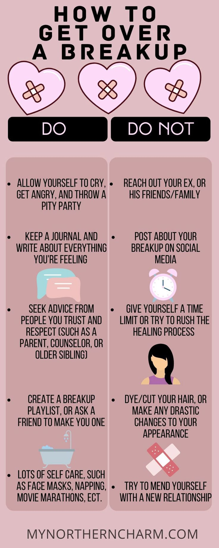 If you're wondering how to get over a breakup, or need a little help moving forward and working through a major change in their personal life, this guide is for you.  #breakup #heartbreak #relationships #dating #love #datingadvice #loveadvice #relatiionshipadvice #gettingoverabreakup #selfcare #healing #movingforward #change Breakup Tips, Get Over Someone, Getting Over Heartbreak, Healing From A Breakup, Moving On After A Breakup, Get Over A Breakup, Post Break Up, Post Breakup, Breakup Motivation