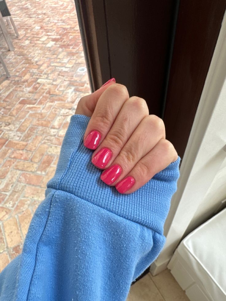 Strawberry Margarita Nails, Strawberry Color Nails, Margarita Nails, Opi Strawberry Margarita, Strawberry Color, Strawberry Margarita, Nail Colors, Nail Ideas, Gel Nails