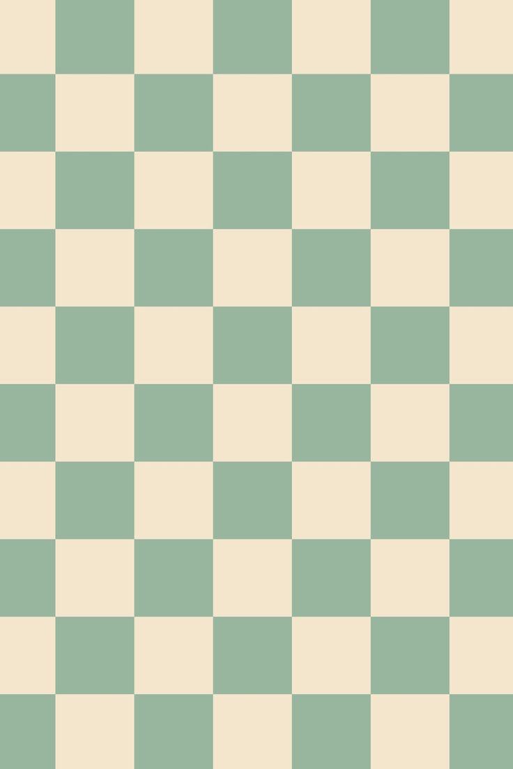 a green and white checkered wallpaper pattern