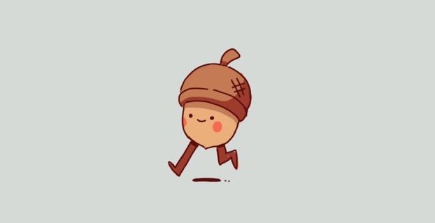 a cartoon character wearing a beanie hat