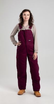 Berne Women's Softstone Duck Quilt-Lined Insulated Bib Overall, WB515PLM Types Of Weather, Knee Patches, Tractor Supply, Bib Overalls, Adjustable Legs, Tall Guys, Best Brands, Outerwear Women, Tractor