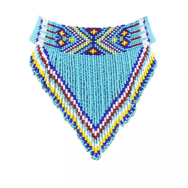 NATIVE BEADED TURQUOISE BLUE HANDCRAFTED CHOKER NECKLACE HOOK EARRINGS SET S18/6 | eBay Blue Southwestern Style Summer Jewelry, Blue Southwestern Style Jewelry For Summer, Southwestern Blue Jewelry For Summer, Bohemian Blue Choker With Colorful Beads, Southwestern Blue Beaded Earrings With Round Beads, Blue Beads For Festivals, Blue Beaded Chain Choker For Festival, Summer Blue Beaded Choker, Handmade Blue Choker For Festivals