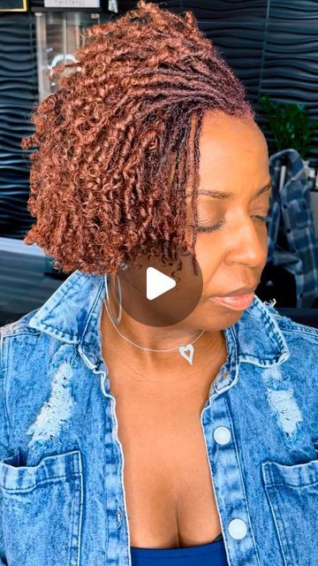 Short Bob Locs Hairstyles, Microlocs On Short Hair, Root Locs, Short Micro Locs Styles, Micro Locs On Short Hair, Micro Locs With Extensions, Blonde Microlocs, Microlocs With Shaved Sides, Tapered Locs