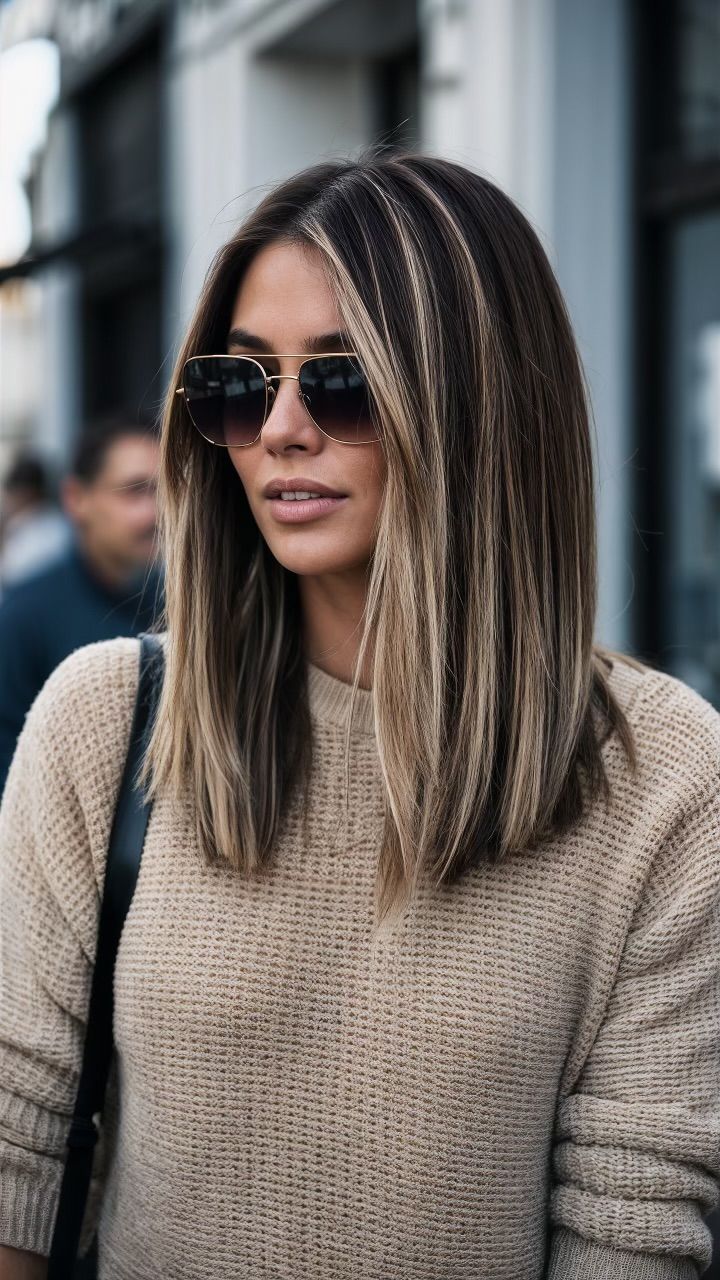 Women Hair Styles Long, Spring Hair Medium Length, 2025 Hair Colour Trends, Medium Length Hair Blonde Highlights, Hairstyles For Moms Over 40, Haircut 2025 Trends, Hair Styles 2025 Women, No Maintenance Haircut, 2025 Hair Trends For Women Over 40