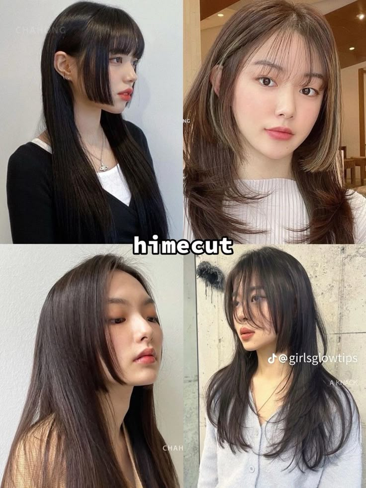 Japan Haircut, Hime Cut, Haircuts For Long Hair With Layers, Hairstyle Names, Layered Haircuts For Medium Hair, Hair Inspiration Long, Face Shape Hairstyles, Hairstyles For Layered Hair, Million Followers