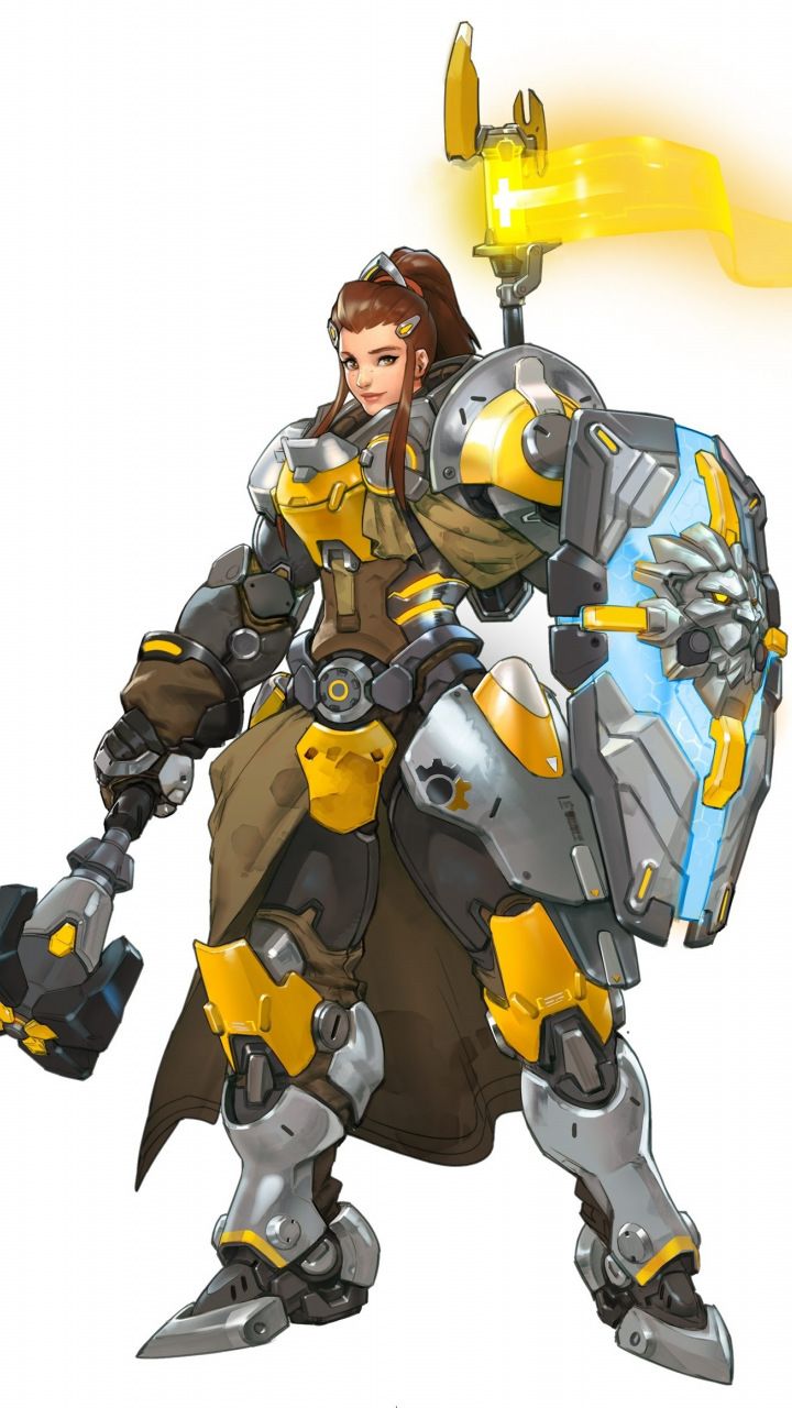 ✧ #characterconcepts ✧ Brigitte, overwatch, online game, minimal, 720x1280 wallpaper Brigitte Lindholm, Brigitte Overwatch, Overwatch Fan Art, Blizzard Entertainment, Fantasy Armor, A Character, Sony Xperia, Overwatch, Game Character