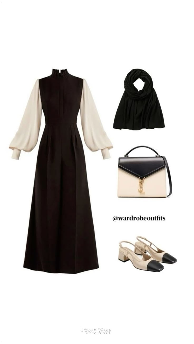 Styling Hijab Outfits, Elegant Outfit Classy Modest, How To Style Modest Outfits, Elegant Outfit Hijab Ideas, Modesty Outfits Hijab, Hijab Night Outfit, Classy Outfit Hijab, Elegant Modesty Outfit, Hijabi Date Night Outfit