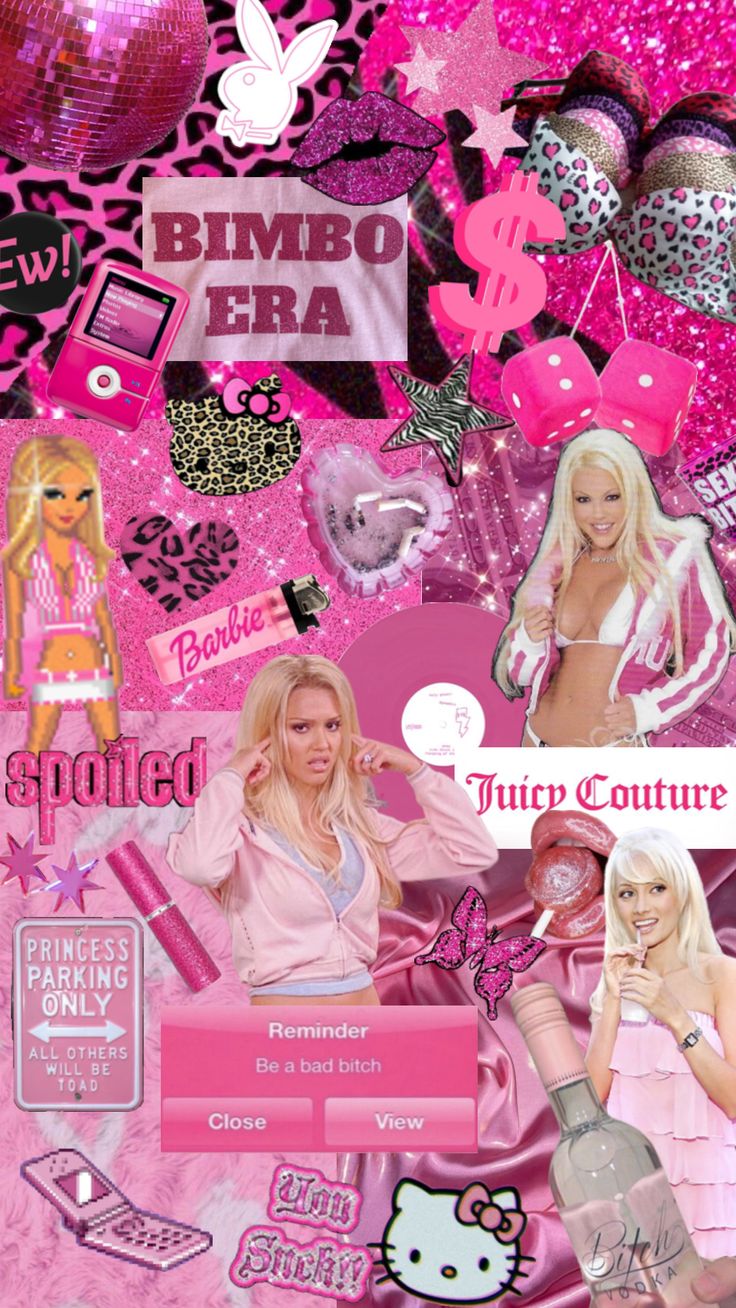 Done With Fake Friends, Playboy Collage, Gyaru Background, 2000s Vibes Wallpaper, 2000s Aesthetic Wallpaper, Pink Y2k Wallpaper, Interesting Wallpaper, Entering A New Era, Pink Y2k Aesthetic