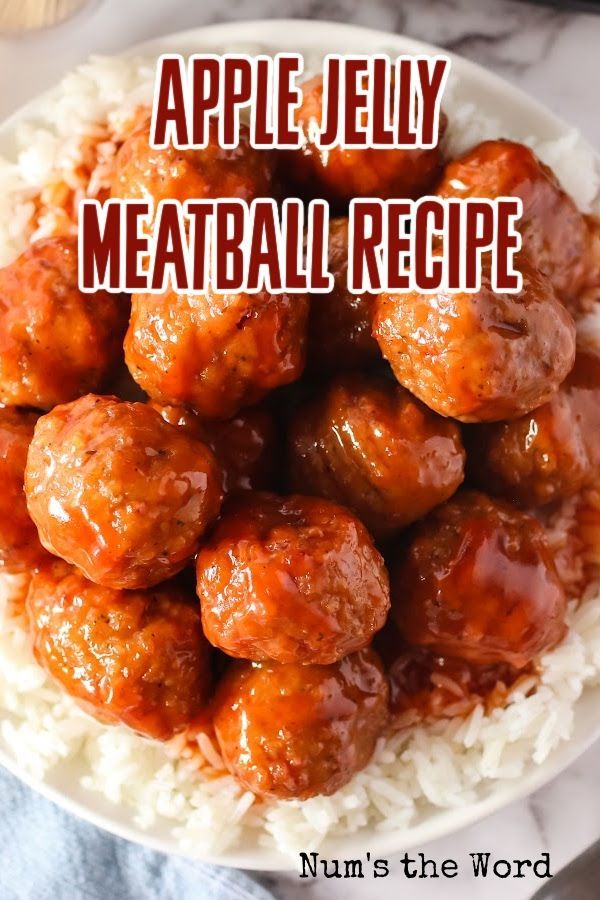 a white plate topped with meatballs and rice