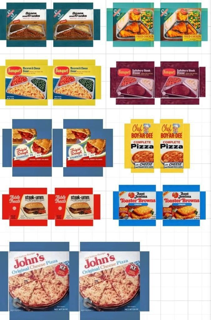 an advertisement for john's pizza with different types of toppings on the side