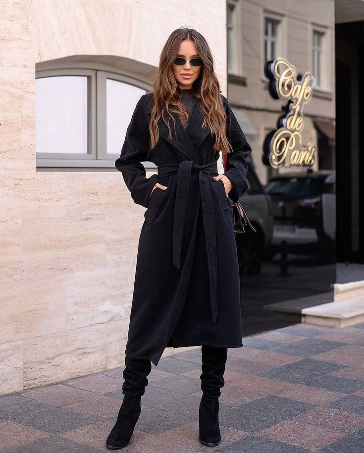 SIZES Out wrap cashmere coat is available in 2 sizes XS-S and M-L XS/S BUST 84-88cm/33-34'' WAIST 63-67/24-26'' HIPS 92-96cm/36-37'' M/L BUST 92cm/36'' WAIST 71cm/26'' HIPS 100cm/39'' Coat length is 48 inches or 122 cm Do you want to look gorgeous even when the weather is gloomy and grey? Do you want to be unique and trendy? If you answered yes to the questions, this magnificent coat is for you! The coat is unique, elegant, sophisticated and simply gorgeous. Our double-breasted wrap coat is perf Long Sleeve Black Wool Belted Coat, Black Long Sleeve Belted Wool Coat, Black Belted Wool Coat For Winter, Black Belted Wool Coat For Fall, Black Wrap Coat, Long Camel Coat, Camel Wool Coat, Wool Wrap Coat, Wool Coat Women