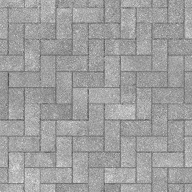 an image of a gray brick wall textured with cement tiles for background or backdrop