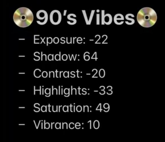 the title for 90's vibes is shown in this screenshot from an old video game