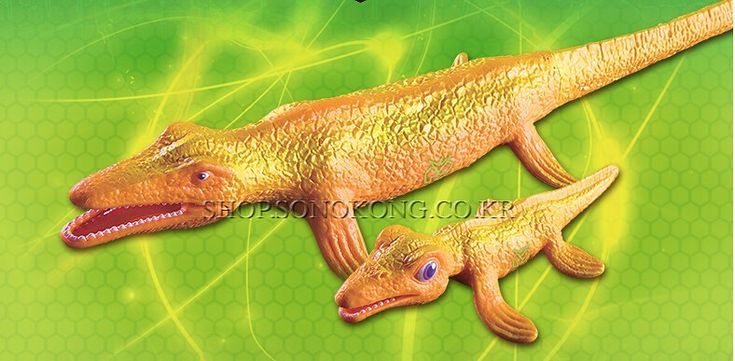 an image of two dinosaurs on green background