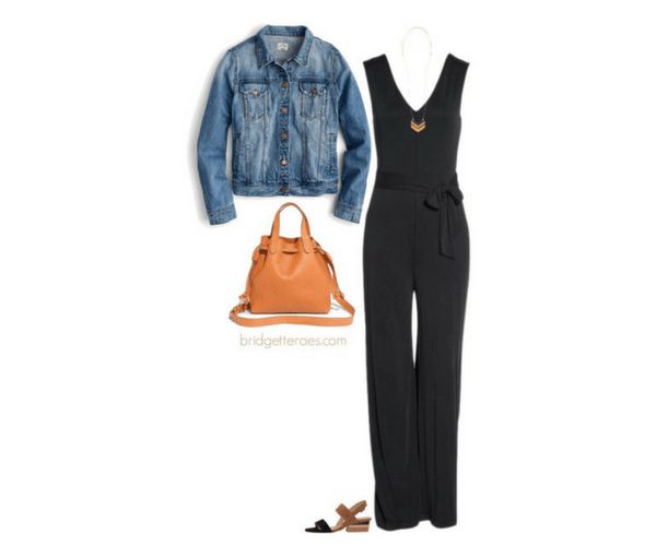 Five ways to wear a jumpsuit. Jumpsuit Capsule Wardrobe, Jumpsuit With Cardigan, How To Wear A Jumpsuit, Black Jumpsuit Outfit, Jumpsuit Outfit Casual, Jumpsuit Styles, Town Outfits, Black Sleeveless Jumpsuit, Classy Jumpsuit