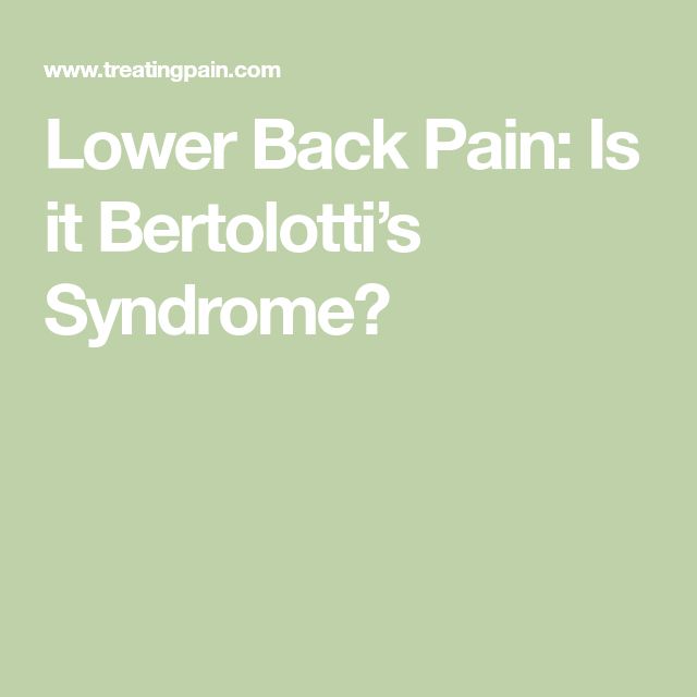 Lower Back Pain: Is it Bertolotti’s Syndrome? Bertolotti Syndrome, Platelet Rich Plasma Therapy, Lumbar Disc, Chronic Lower Back Pain, Disk Herniation, Platelet Rich Plasma, Spine Health, 80 Percent, Muscle Spasms