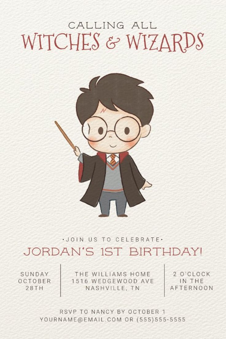 Simple Harry Potter Birthday Invitation
Invite all your family and friends to your child's 1st Birthday with these Magical Harry Potter Birthday invitations. Personalize by adding all your party details! Harry Potter Birthday Boy, Hogwarts 1st Birthday, One Year Old Harry Potter Birthday, Harry Potter Invite, Harry Potter 1st Birthday Boy, Harry Potter First Birthday Boy, Harry Potter Birthday Party Invitations, Birthday Party Ideas Simple, Unique First Birthday Ideas