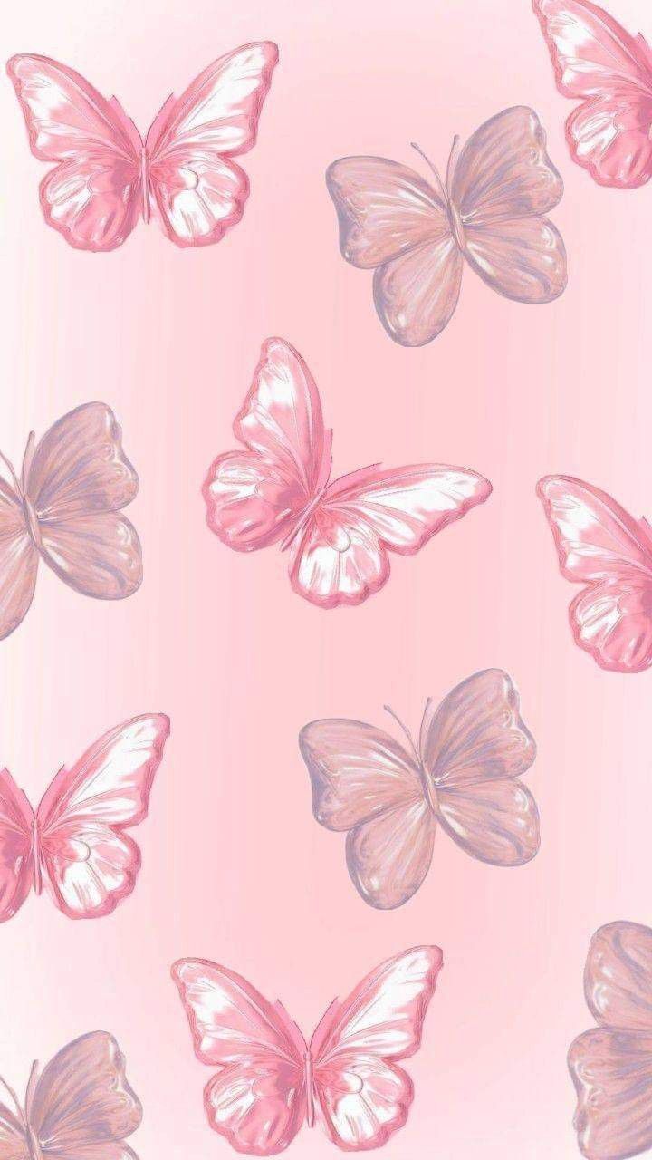 Bow Wallpaper Iphone, Really Cool Wallpapers, Butterfly Wallpapers, Pink Wallpaper Ipad, Album Cover Wallpaper Collage, Pink Wallpaper Backgrounds, Floral Wallpaper Iphone, Phone Wallpaper Pink, Pretty Phone Wallpaper