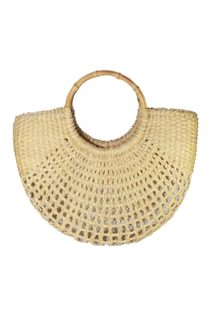 Water Hyacinth Beach Bag Water Hyacinth, Bamboo Handles, Bag Light, Perfect Bag, Beach Bag, Straw Bag, Thailand, Honey, In Style