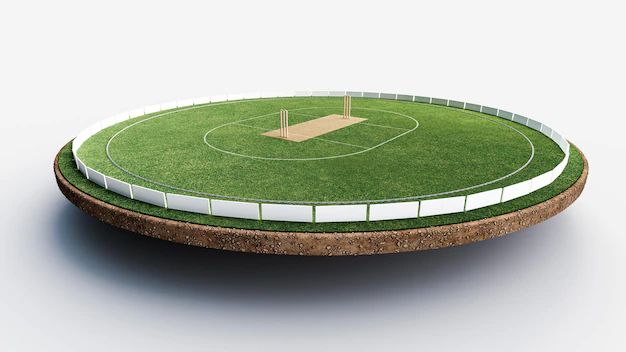 a baseball field with grass and white tiles on it, as well as a wooden base