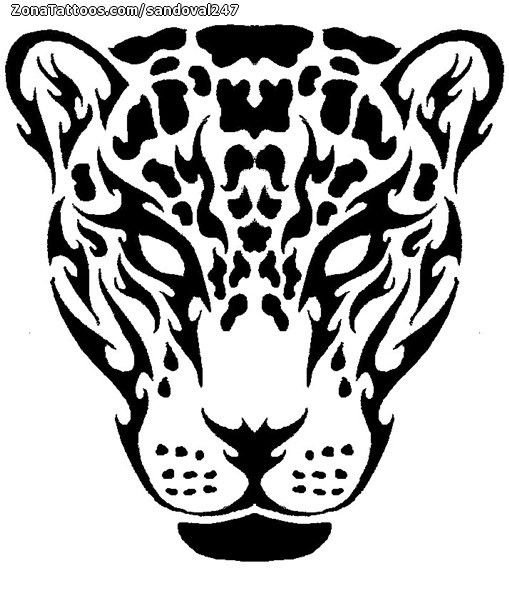 a black and white drawing of a tiger's head