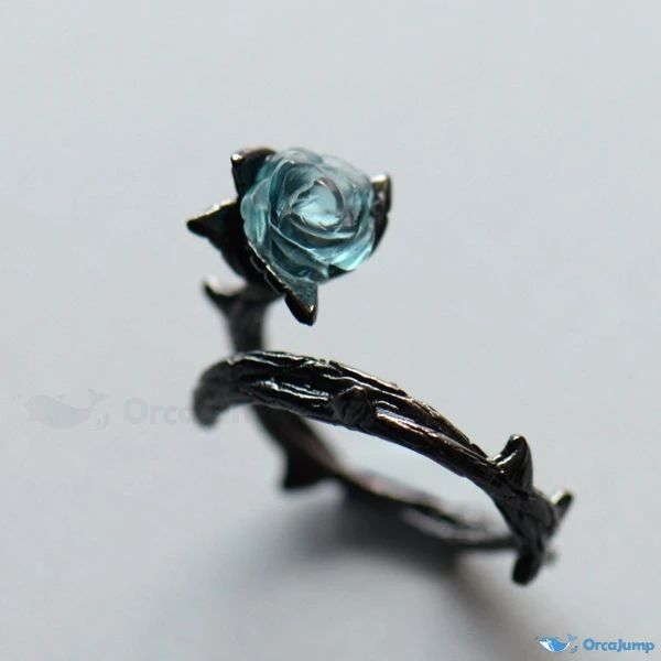 OrcaJump - Victorian-inspired Rose and Thorn Rings Thorn Rings, Thorn Ring, Ring Crafts, Fashion Accessories Jewelry, 3d Printed, Sterling Silver Rings, Fashion Shoes, Jewelry Accessories, Silver Rings