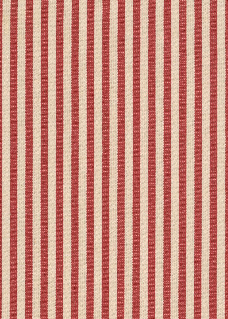 a red and white striped fabric