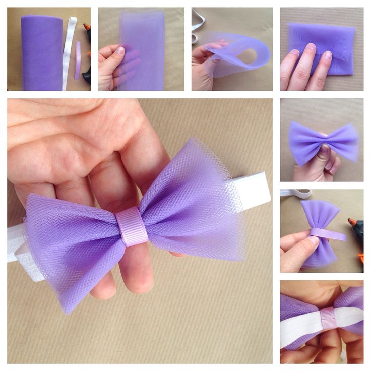 step by step instructions on how to make a bow