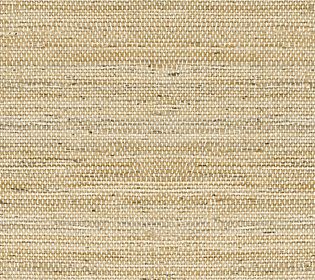 a close up view of the textured surface of a woven material fabric, which is light brown and beige