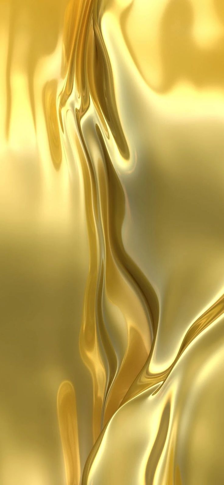 an abstract gold background with wavy lines