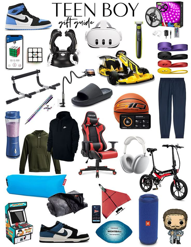 there are many items that can be found in this image, including shoes, backpacks and other things