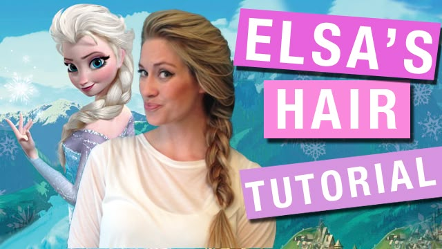 Elsa Braid Tutorial from Disney’s ‘Frozen’ Elsa Braid, Elsa Hair, Frozen Hair, Braided Hair Tutorial, Braid Tutorial, Braid Hair, Braided Hairstyles Tutorials, Frozen Party, Hair Stuff