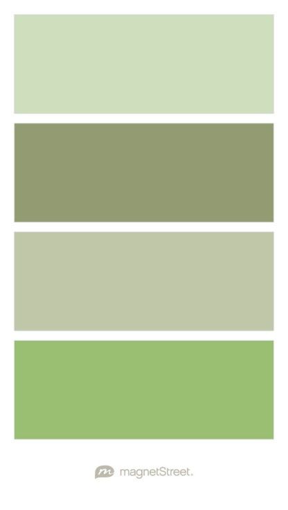 green and brown color scheme with white background