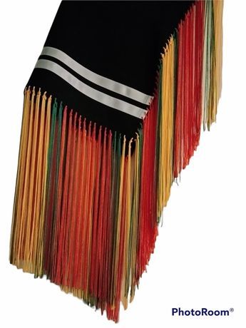 Pow Wow Shawl W Ribbon choose a Color & Size Gabardine, Native American Shawl - Etsy Fancy Shawl Regalia, Navajo Culture, Fancy Shawl, Native American Dress, Native Dress, American Dress, Pow Wow, Ribbon Colors, Shawls And Wraps