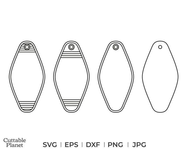 three surfboards with different shapes and sizes are shown in this line art drawing technique