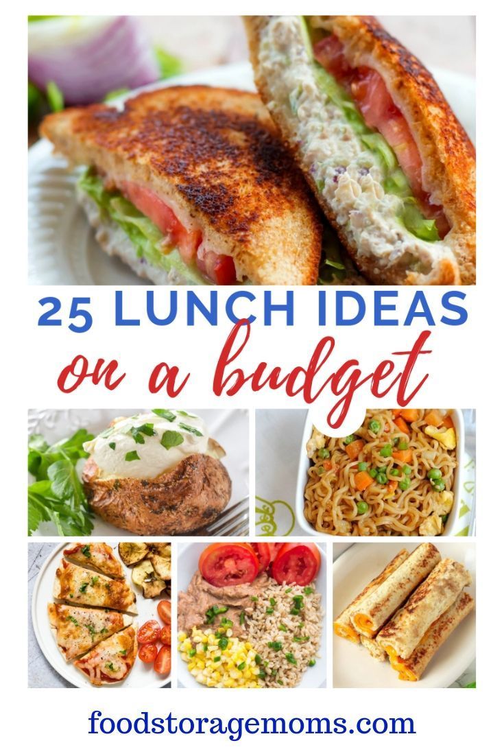 25 lunch ideas on a budget that are easy to make and great for the whole family