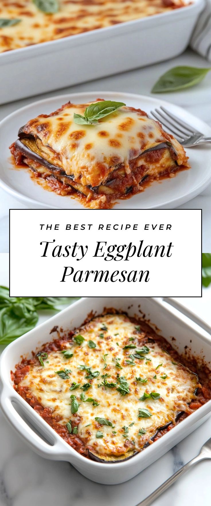 Image for Tasty Eggplant Parmesan Light Eggplant Parmesan, Egg Plant Dinner, Egg Plants Recipe, Low Carb Eggplant Recipes, Eggplant Parmesan Recipes, Eggplant Parmesan Casserole, Healthy Eggplant Parmesan, Eggplant Dinner, Baked Eggplant Parmesan