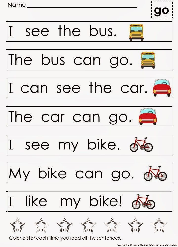 a worksheet with words and pictures to help students learn how to read the word