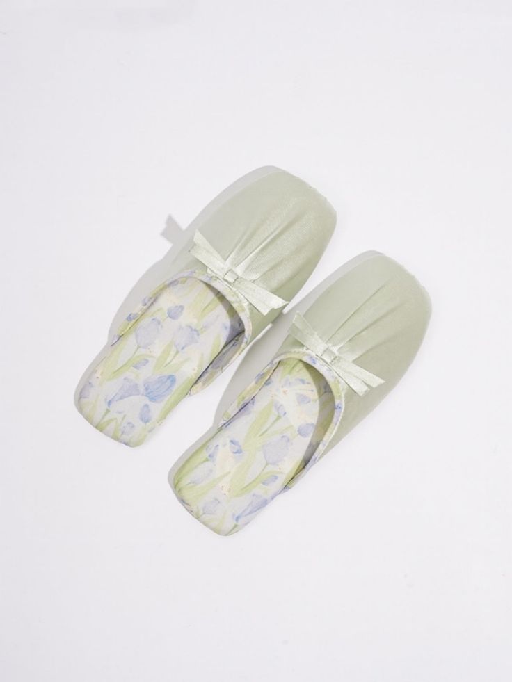 Elevate your summer style with this Ink Floral Print Slippers. Crafted to perfection, these slippers boast a skin-friendly satin fabric upper, offering a luxurious feel with a subtle sheen that's both smooth and breathable.Experience unparalleled comfort with our soft and resilient midsole, providing cushioning with every step, while the anti-slip rubber outsole ensures stability on any surface.Embrace the artistry of traditional ink floral prints with our unique design, adding a touch of sophistication to your ensemble. Step into elegance and comfort with Ulivary's Ink Floral Print Toe Sandals, where style meets craftsmanship. Elegant Open Toe Slip-ons For Summer, Elegant Summer Slip-ons With Round Toe, Elegant Summer Slippers With Round Toe, Spring Elegant Slip-on Platform Slippers, Trendy Synthetic Slip-ons For Spring, Elegant Summer Slip-ons With Cushioned Footbed, Elegant Slip-on Platform Slippers For Spring, Elegant Round Toe Summer Slippers, Elegant Summer Slippers With Flat Heel