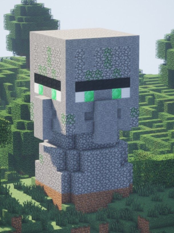 an image of a minecraft character with green eyes