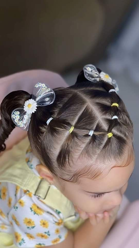 Toddler Hairstyles Girl Fine Hair, Kids Short Hair Styles, Easy Toddler Hairstyles, Picture Day Hair, Cute Toddler Hairstyles, Easy Little Girl Hairstyles, Girly Hairstyles, Effortless Hair, Girl Hair Dos