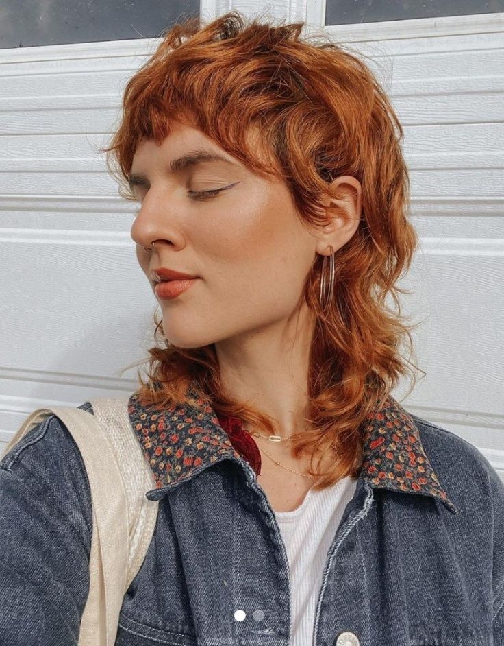 2024 Women’s Mullet Haircuts 18 Ideas: Trending Styles and Inspiration Queer Haircut, Queer Hair, Mullet Haircut, Wolf Cut, Haircut And Color, Edgy Hair, Mullet Hairstyle, Hair Reference, Curly Hair Cuts